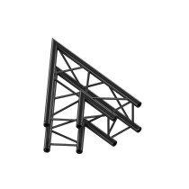 Pro-30 Square F Truss - Corner QCVF19 - 45° corner - heavy duty - black - F