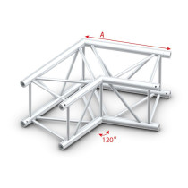 Pro-40 Square F Truss - Corner - Heavy Duty QCLF22 - angolo da 120° - F