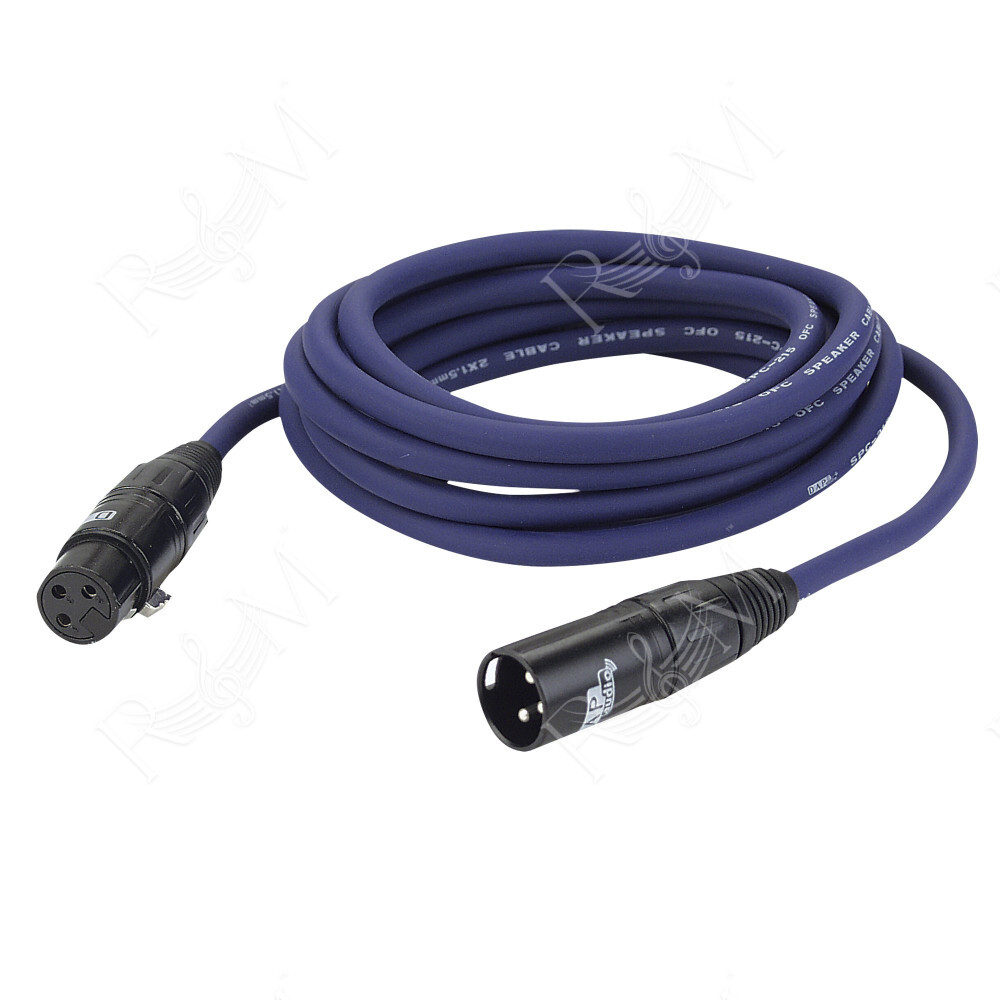 FS03 - XLR/F 3P to XLR/M 3P - 2x 1.5 mm² 6 m