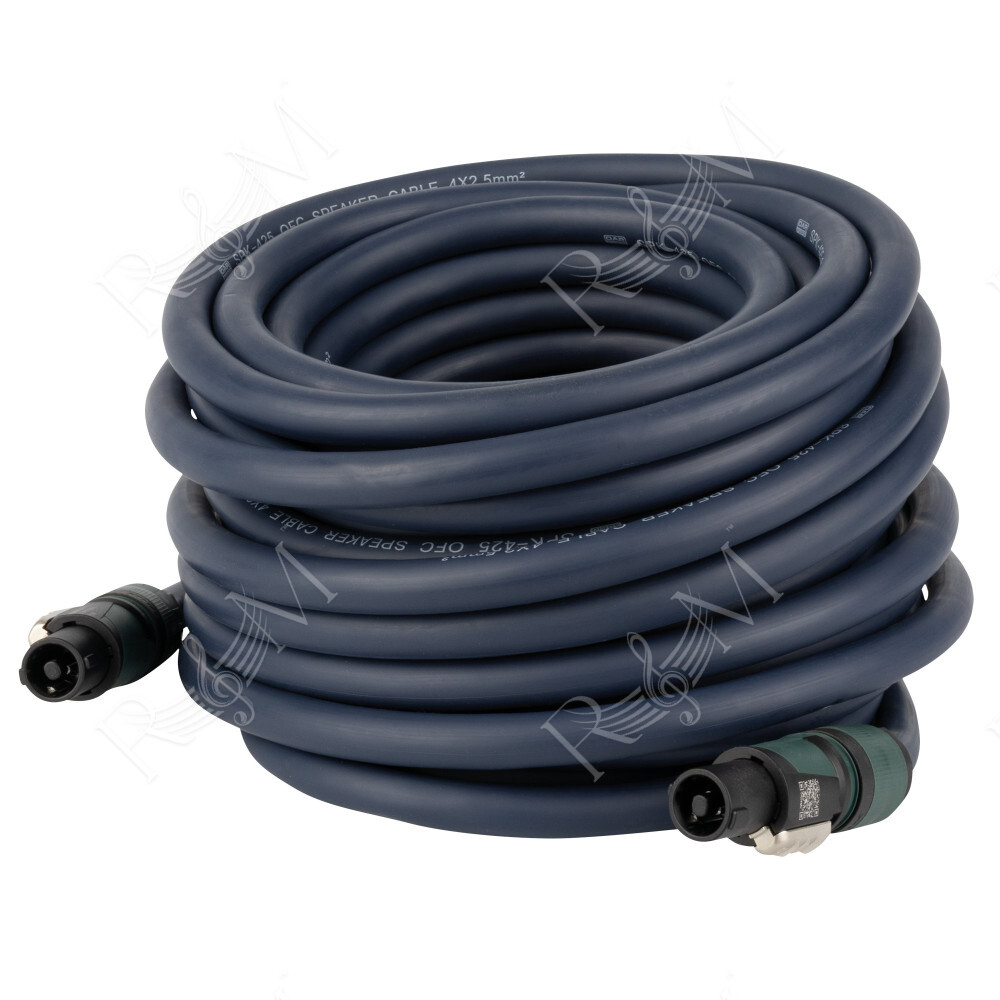 FS14 - speakON to speakON - 4x 2.5 mm² - Neutrik 15 m