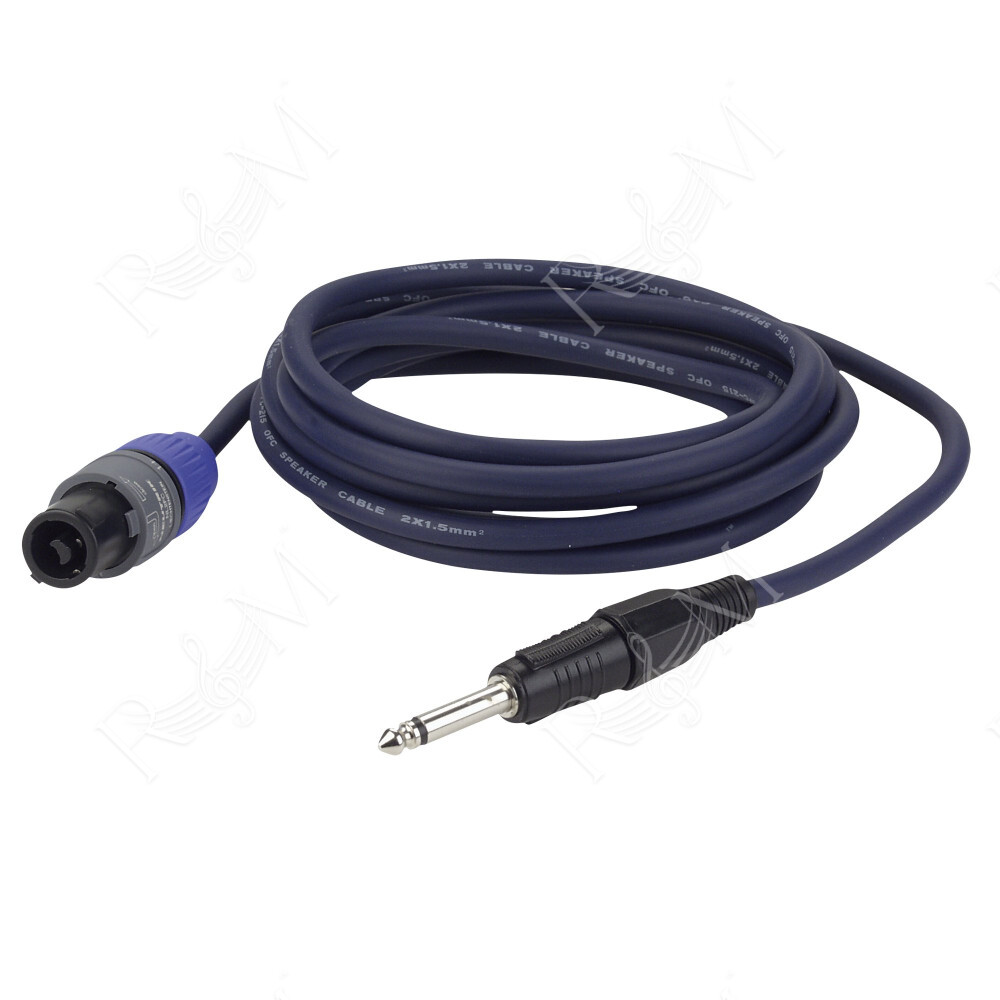 FS16 - Jack mono to speakON/Male - 2x 1.5 mm² - Neutrik 3 m