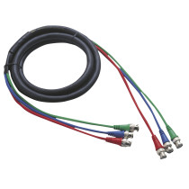 FV02 - 3 BNC to 3 BNC Ø 6 mm 6 m