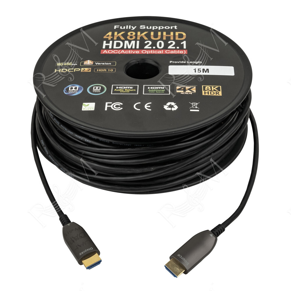 Cavo in fibra HDMI 2,1 AOC 8 K