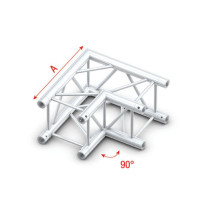 Pro-30 Square G Truss - Corner - Heavy Duty QCVU21 - 90° corner - heavy duty - silver - G