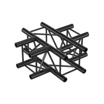 Pro-30 Square G Truss - Cross 4-way QCV41 - 90° corner - heavy duty - black - G