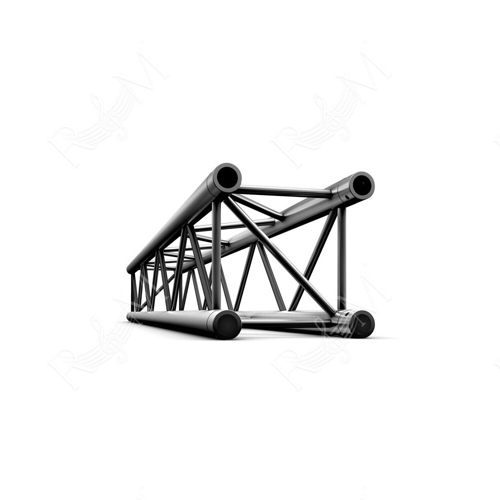Pro-30 Square G Truss - Straight QTU2000 - 2000 mm - black
