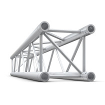 Pro-30 Square G Truss - Straight - Heavy Duty QTVU3000 - 3000 mm - heavy duty - silver - G