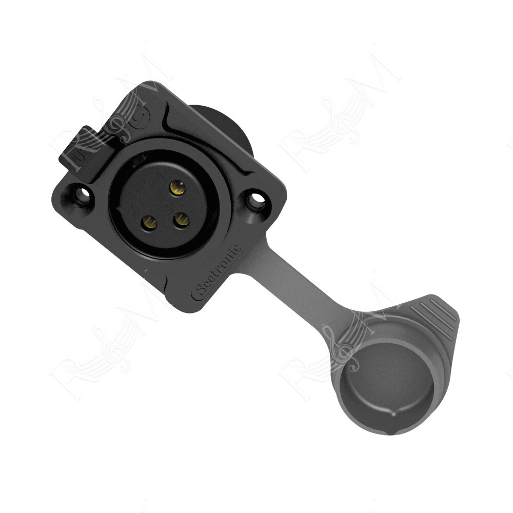 Telaio XLR 3P, femmina, IP65
