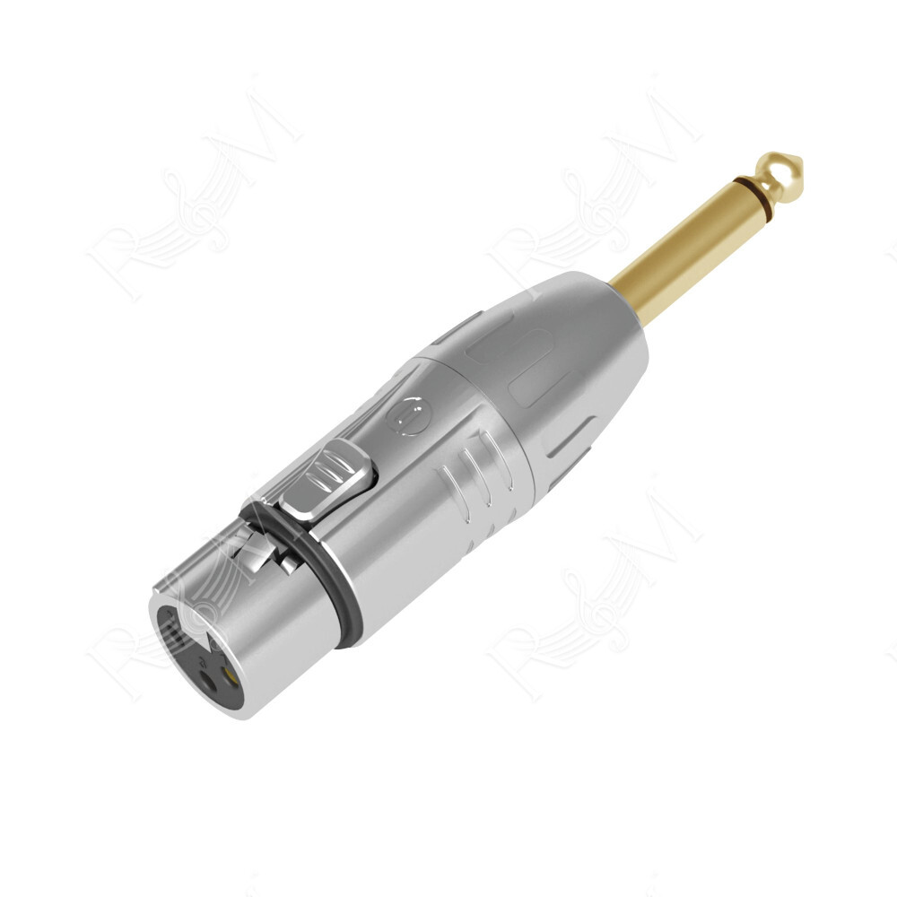 Da XLR 3P femmina a Jack mono maschio