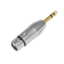 Da XLR 3P femmina a Jack stereo maschio