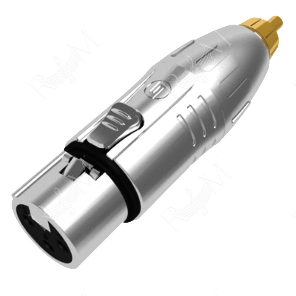 Da XLR 3P femmina a RCA maschio