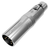 Da XLR 5P maschio a XLR 3P femmina