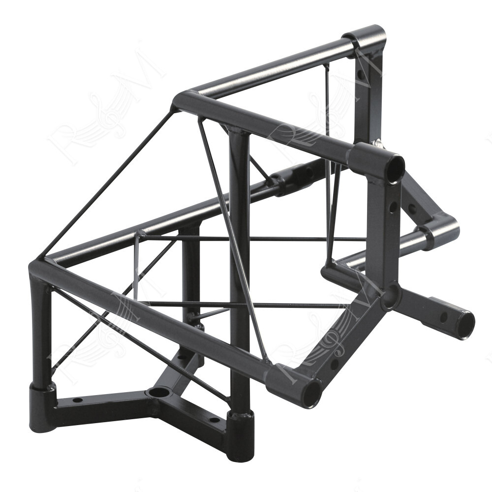 Metal Deco-20 Triangle - Corner down right - apex up 90° Corner