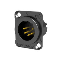 Telaio XLR 5P, maschio