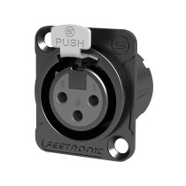 Telaio XLR 3P, femmina