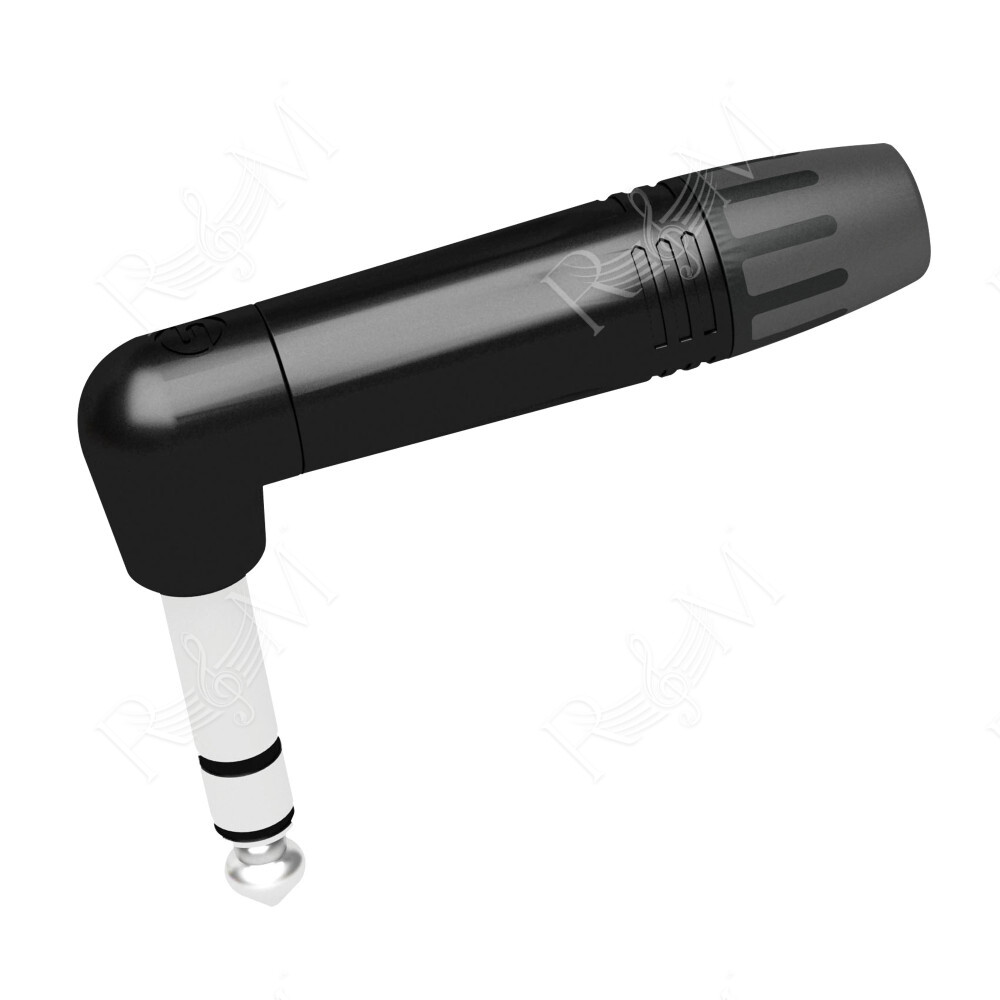 Jack Plug 6,3 mm Stereo, 90º