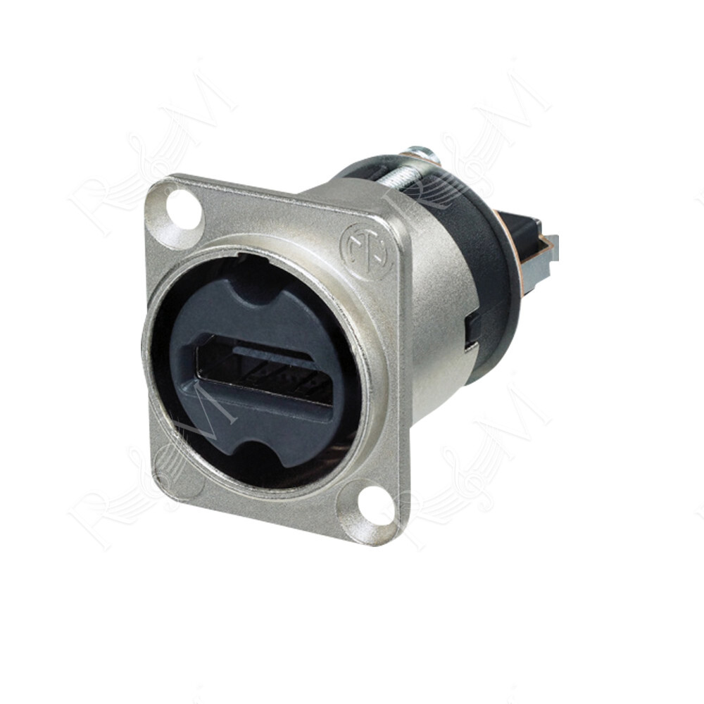 HDMI Feedthrough Adapter D-size Alloggiamento in nichel