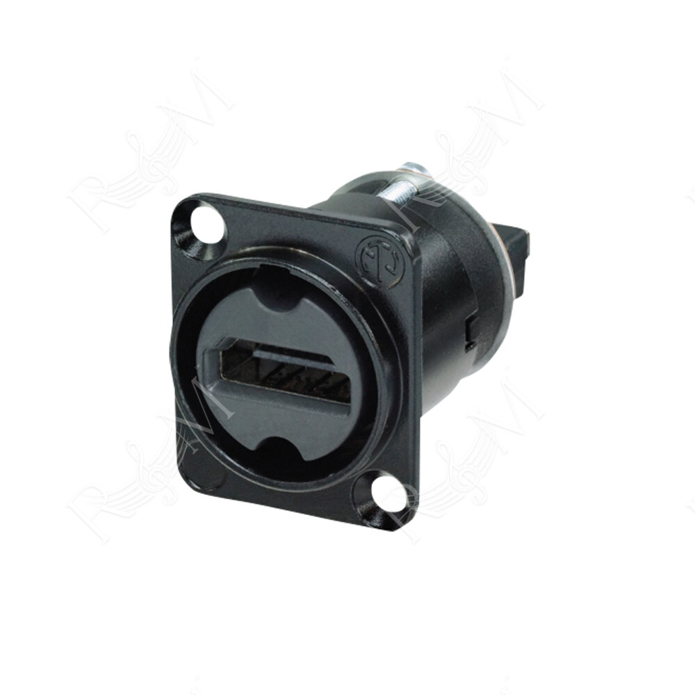 HDMI Feedthrough Adapter D-size Alloggiamento nero