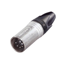 XLR 5P Connector - male - Neutrik XX Contatti in argento - alloggiamento nichel