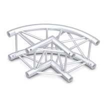 Pro-30 Square P Truss - Circle Corner QCB21-KRS - 90° corner