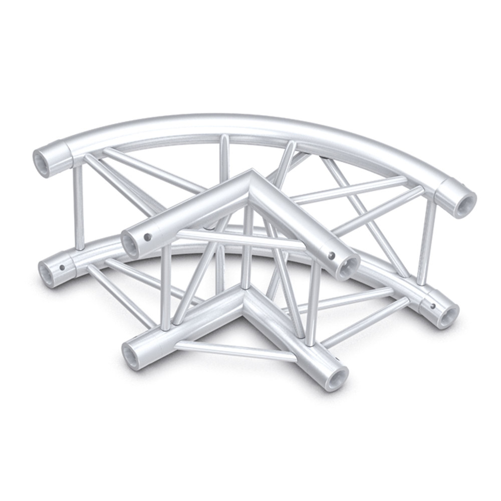 Pro-30 Square P Truss - Circle Corner QCB21-KRS - 90° corner
