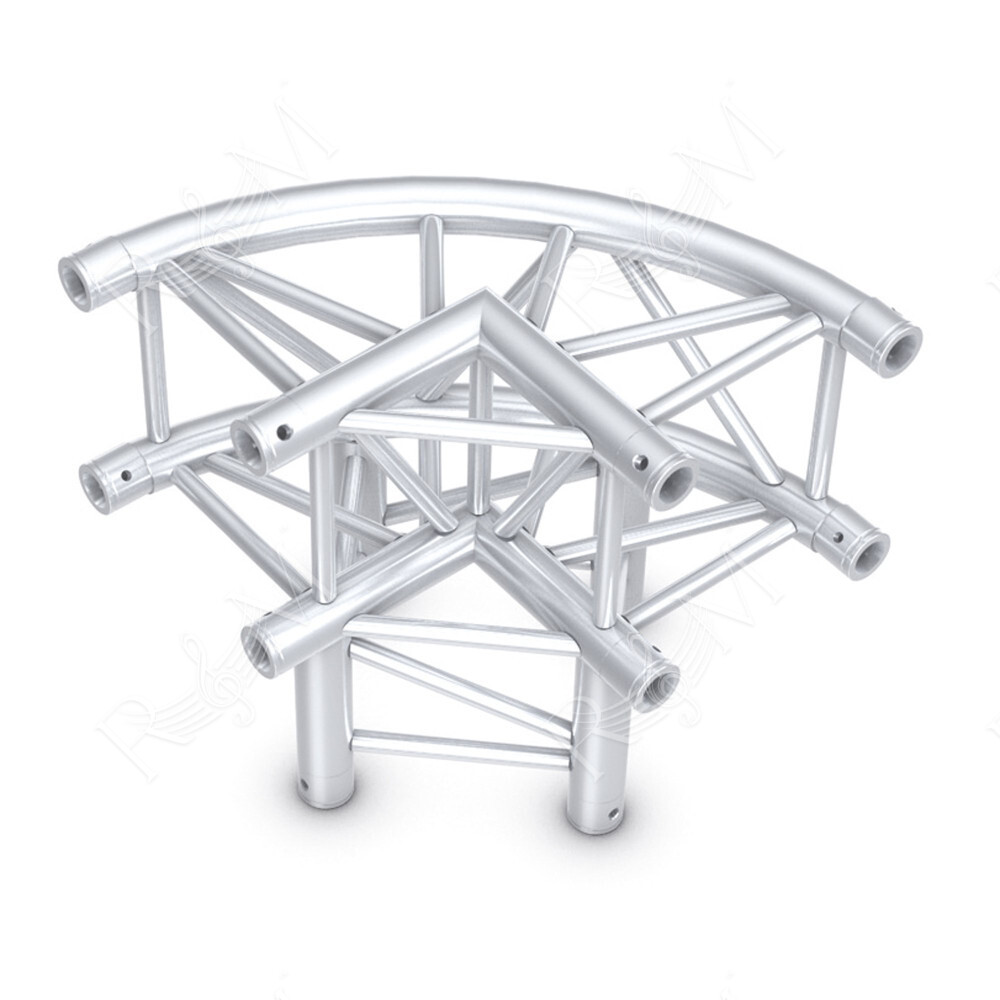 Pro-30 Square P Truss - Circle Corner 3-way QLB30-KRS - 90° corner