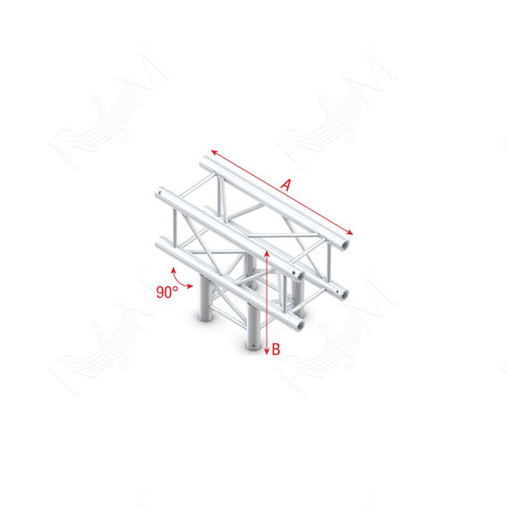 Pro-30 Square P Truss - T-Cross 3-way - 71 cm
