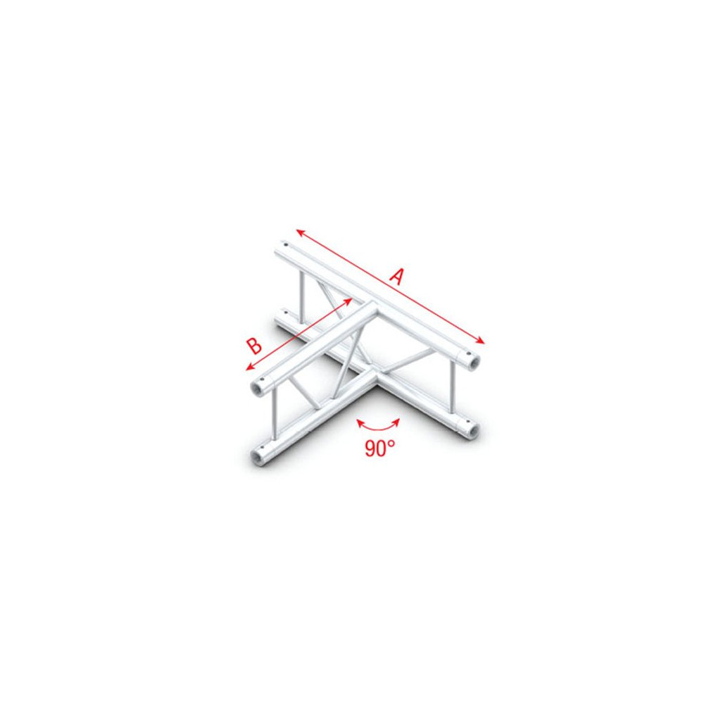 Pro-30 Step P Truss - Cross VB36 - 90° corner - vertical