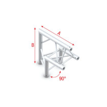 Pro-30 Triangle P Truss - Corner apex up ACB24 - 90° corner - P
