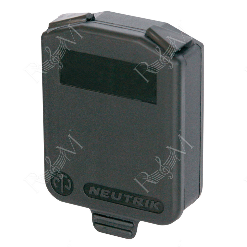 D-size hinged Cover IP42 Nero