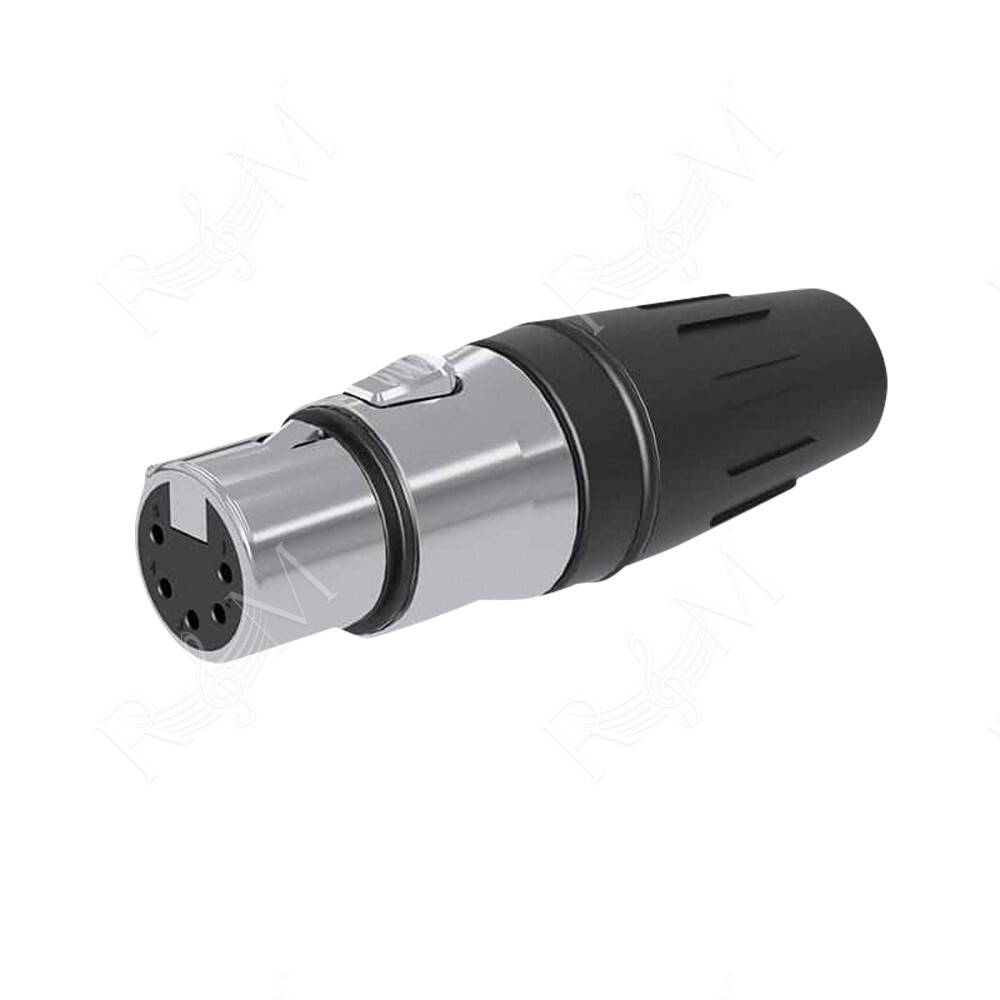 Connettore XLR 5P - femmina