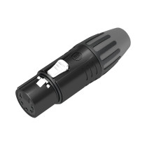 Connettore XLR 5P, femmina