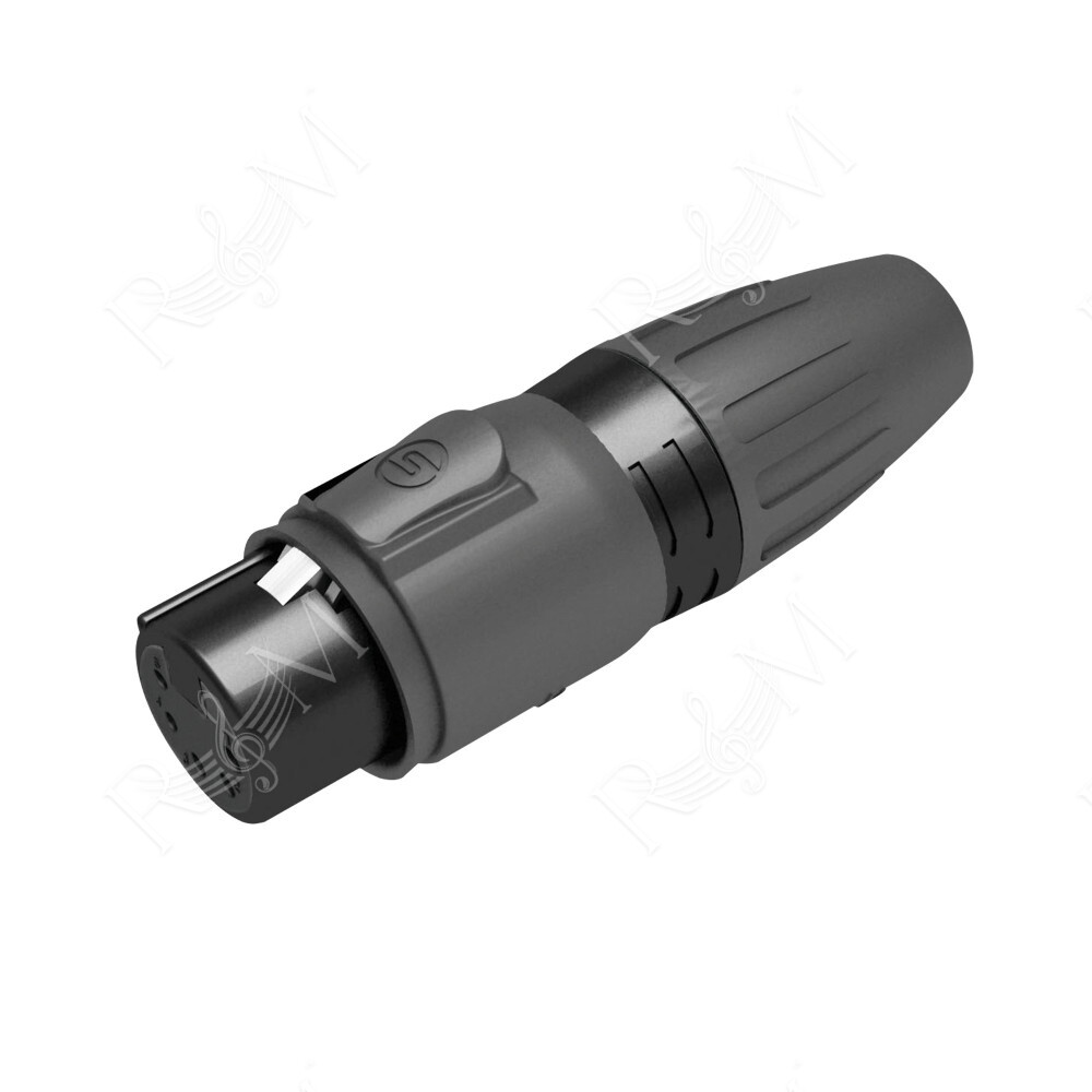 Connettore XLR 5P, femmina, IP65