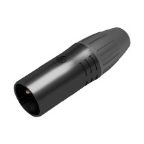 Connettore XLR 3P, maschio, IP65