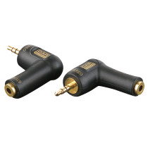 XGA08 - mini-jack/M stereo to mini-jack/F - 90°