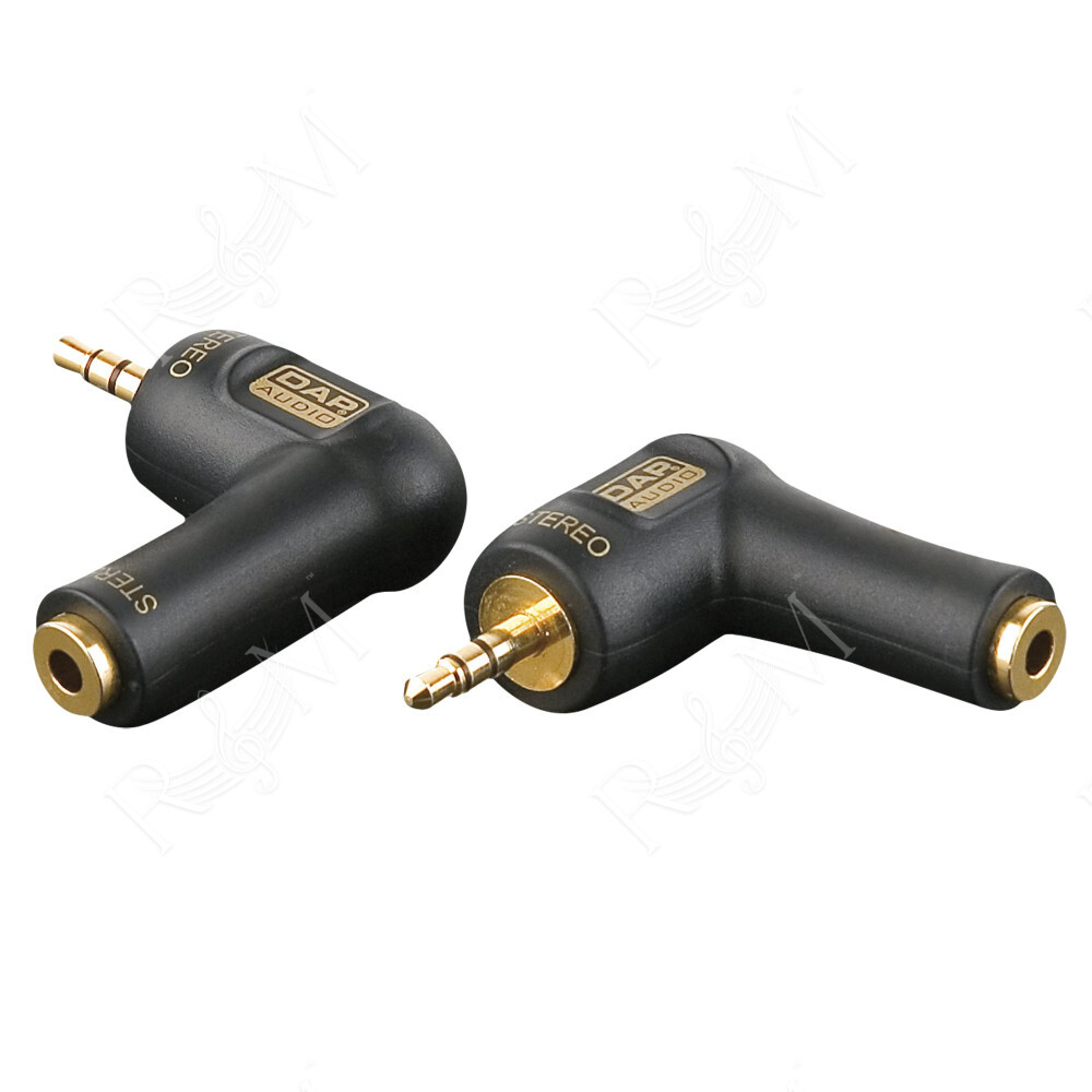 XGA08 - mini-jack/M stereo to mini-jack/F - 90°