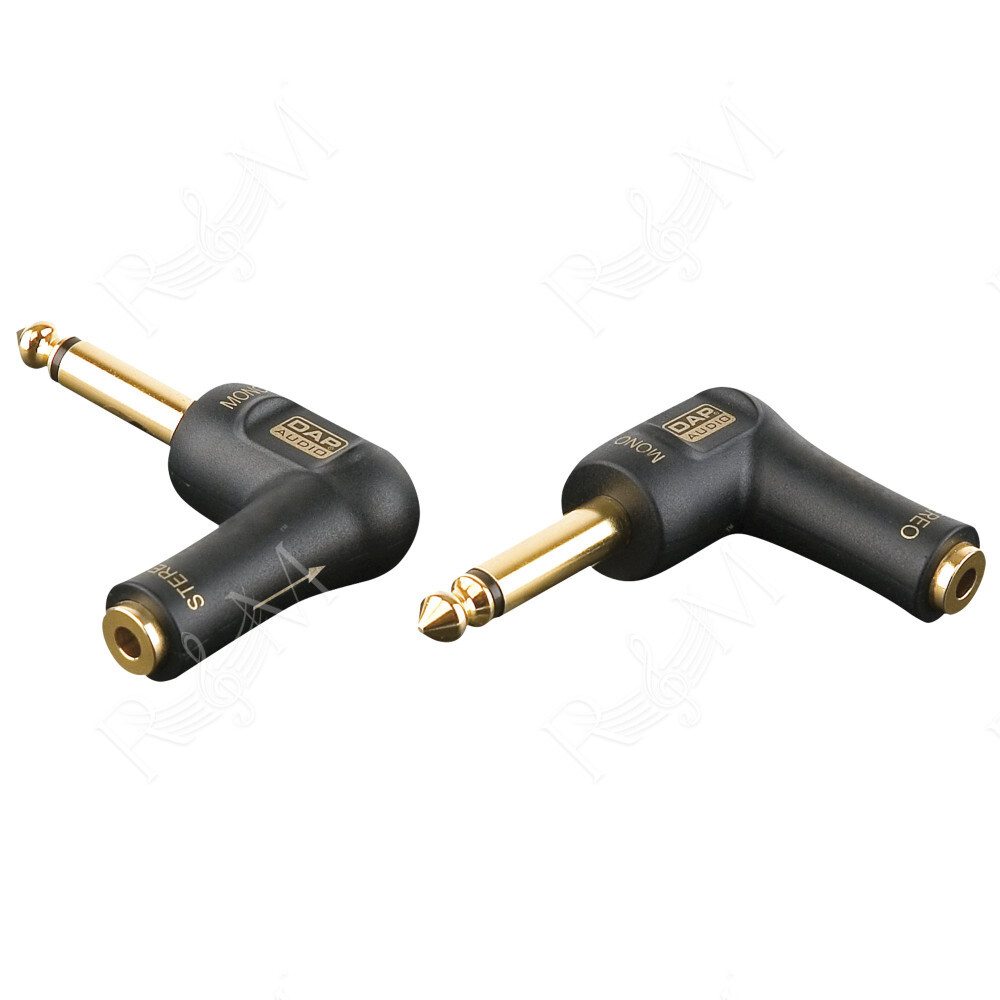 XGA10 - Jack/M mono to mini-jack/F - 90° - incl. 2x 10 kilo-Ohm resistors Inclusi 2 resistori da 10 kilo-Ohm