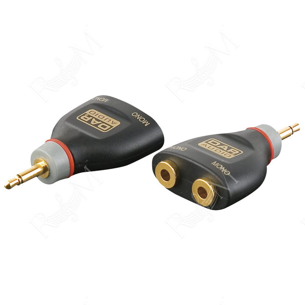 XGA14 - mini-jack/M mono to 2x mini-jack/F