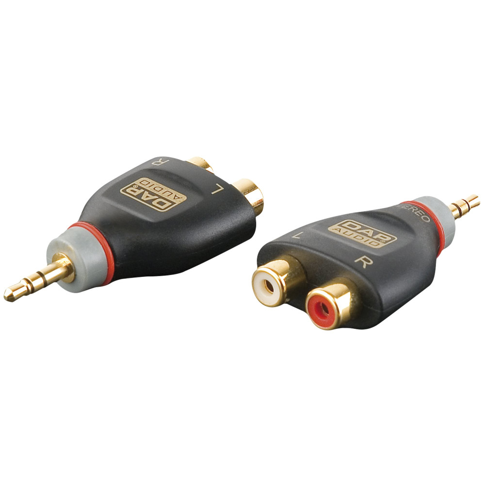 XGA17 - mini-jack/M stereo to 2x RCA/F