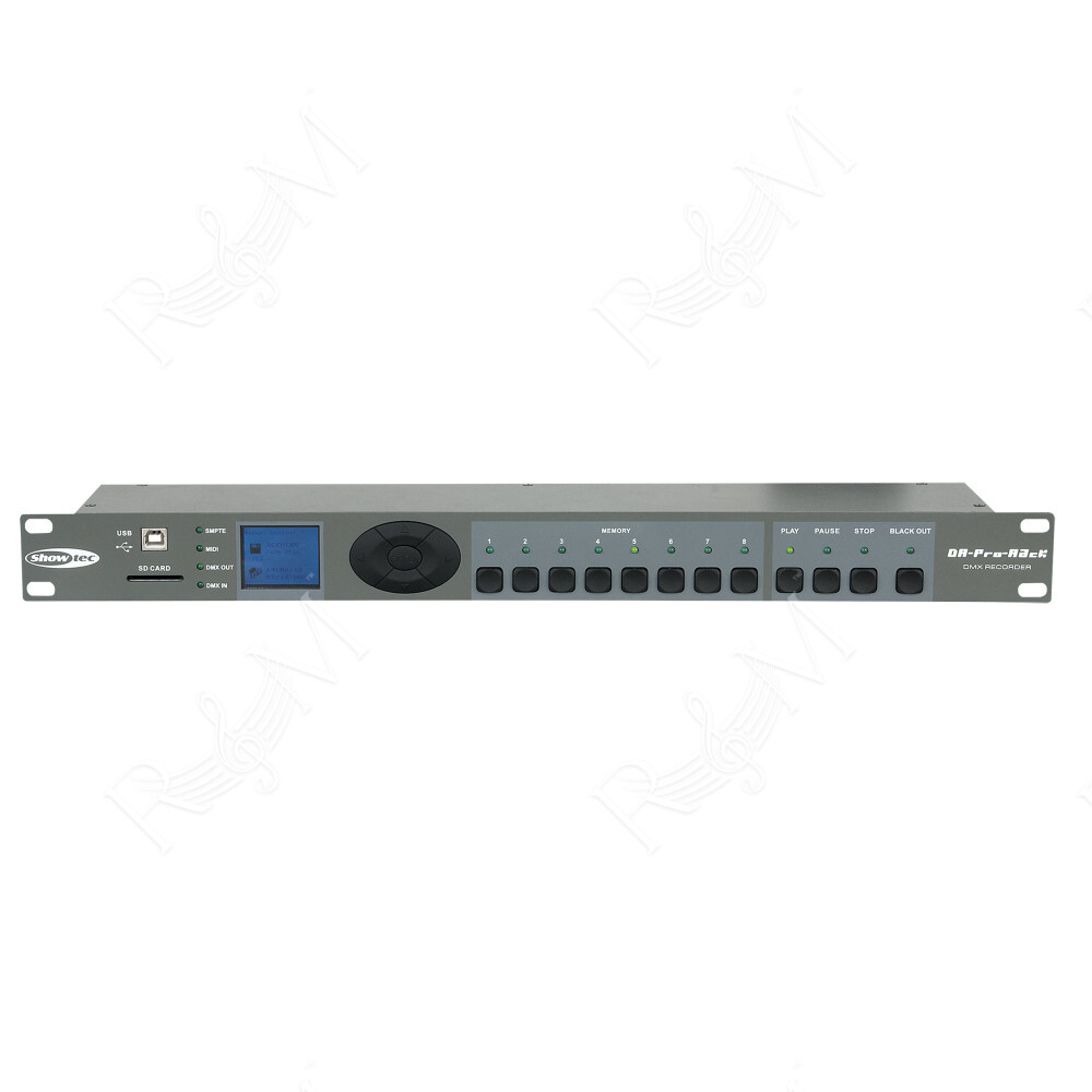 DR Pro Rack Registratore DMX