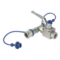 CO₂ 3/8 Q-lock Release Valve Sistema chiuso