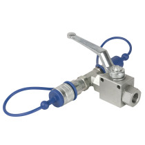CO₂ 3/8 Q-lock Release Valve Sistema chiuso