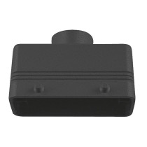 16/72-pin Cablehood Top Entry PG21 Nero