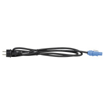 19" 1U Socketstrip 7 Con ingresso Powercon
