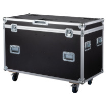 Flight case per 2x Showtec Goliath