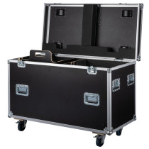 Flight case per 2x Showtec Goliath