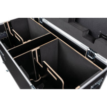 Flight case per 2x Showtec Goliath