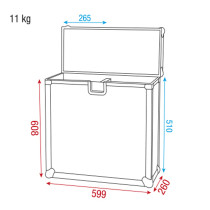 Case for 2x Scanner Baule per 2 unità Scanner