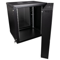 RCA-WMH-12 12 U Armadio di rete con porta in vetro