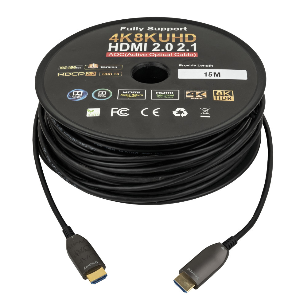 Cavo in fibra HDMI 2.0 AOC 4 K